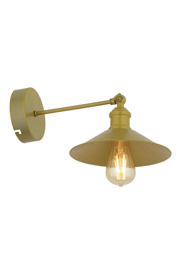 Yekta Gold Duvar Lambası Yatak Odası-Yatak Başı-Banyo İçin Modern Aplik - 3