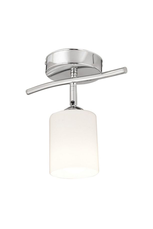 Riley Tekli Krom Spot Bardak Camlı Modern Koridor Mutfak Salon Plafonyer Avize - 3