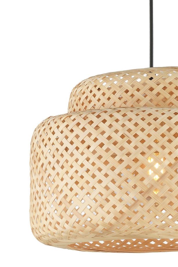 Trudy Tekli Rattan Modern Tasarım Oturma Odası Avize - 3