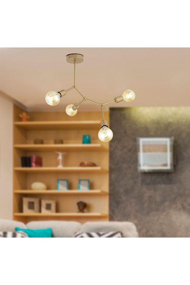 Akrobat 4 L Ü Modern Genç Odası Mutfak Salon Avize - 1