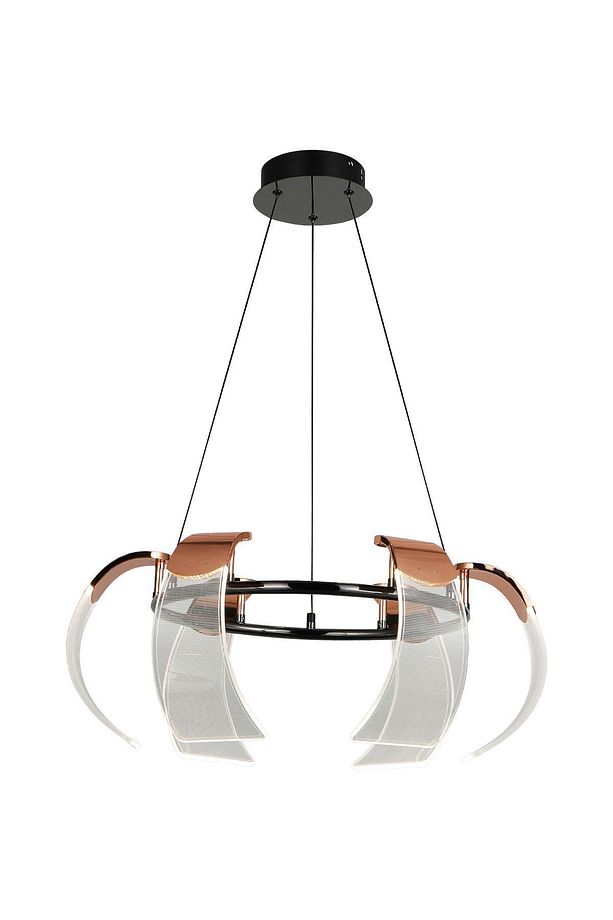 Karlos 6 li Yuvarlak 7 watt Ledli Modern Tasarım Oturma Odası Salon Sarkıt Avize - 3