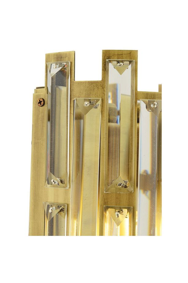 Gallıano Eskitme Boyalı Kristal Taşlı Duvar Lambası Yatak Odası-Yatak Başı-Salon için Aplik - 8