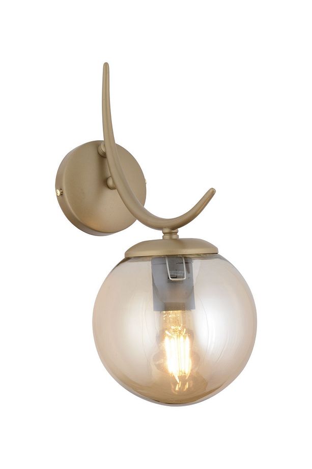 Germaine Tekli Eskitme Bal Camlı Modern Yatak Başı, Salon Aplik - 2
