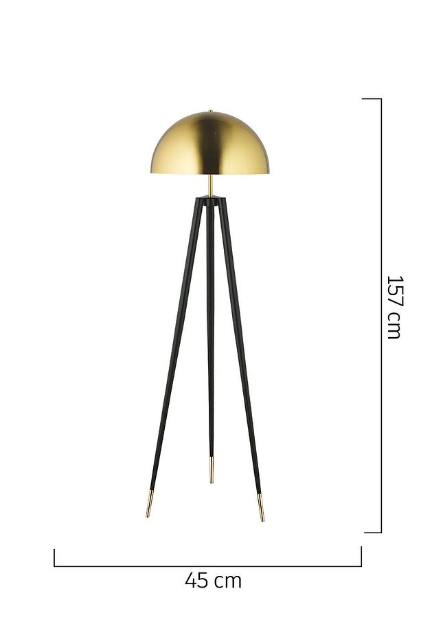 Semyon Tekli Eskitme Modern Oturma Odası, Yatak Odası, Salon Lüks Lambader - 5