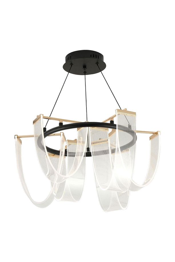 Rosalina 6 lı Yuvarlak 44 watt Ledli  Modern Tasarım Oturma Odası Salon Avize - 3