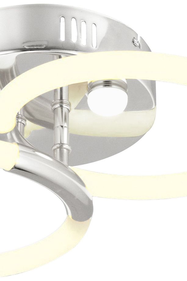 Honos 2li Krom Plafonyer Led Avize - 3