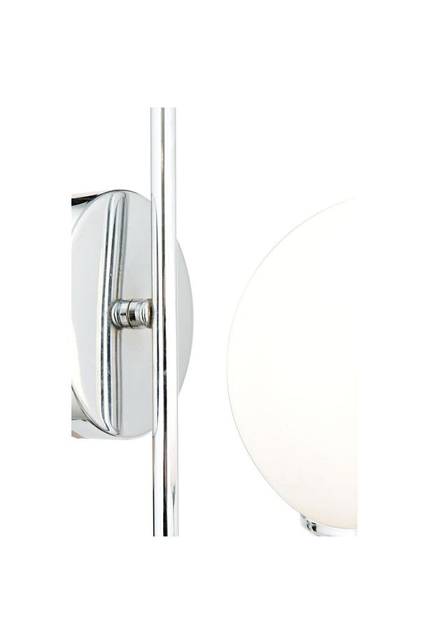 Sara Krom Kaplama Duvar Lambası Yatak Odası-Yatak Başı-Banyo İçin Modern Aplik - 7