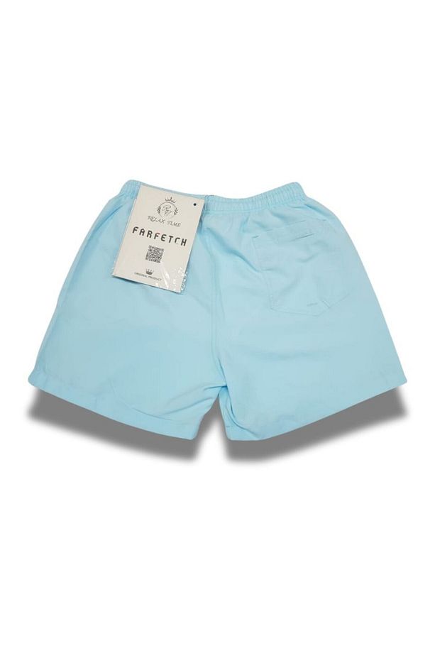 Erkek Deniz Şortu Soft Kumaş Nakışlı - 2