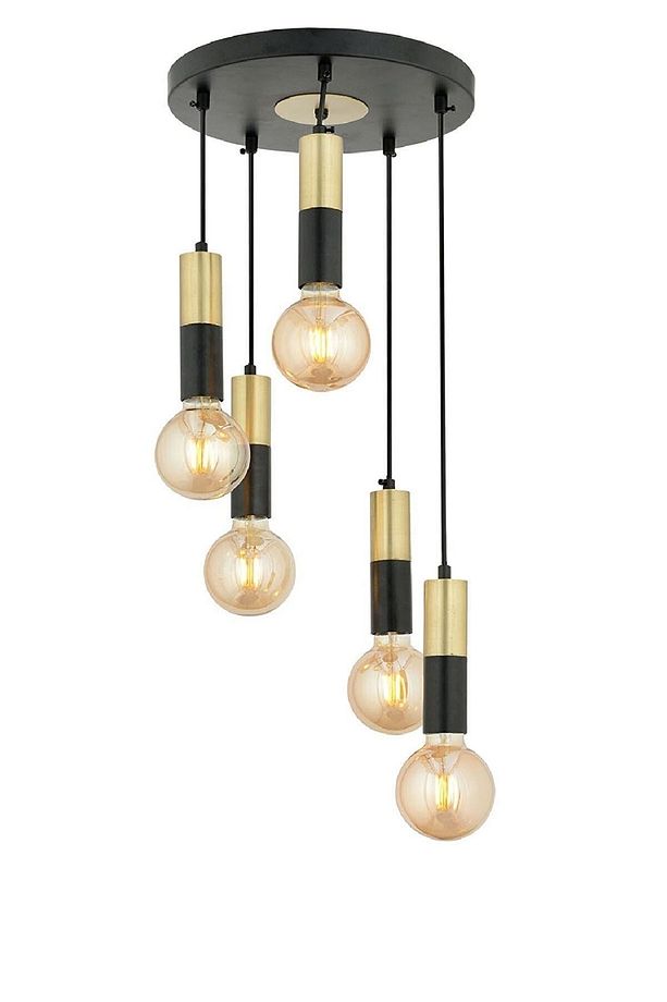 Miranda 5Li Sarkıt Eskitme Sarkıt Modern Genç Odası Mutfak Salon Sarkıt Avize - 2