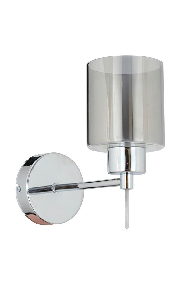 Goldie Krom Kaplama Duvar Lambası Yatak Odası-Yatak Başı-Banyo İçin Modern AplikLİK - 8