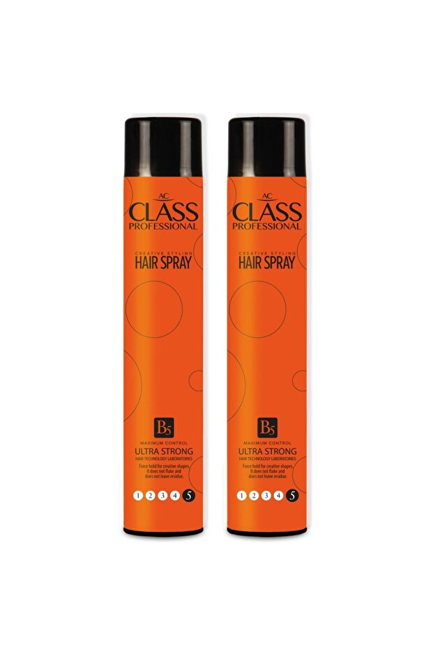 AC CLASS SAÇ SPREYİ ULTRA STRONG 5 NO DONDURUCU SPREY 400 ML 2 ADET