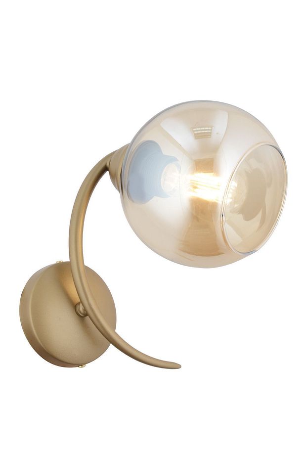 Pireal Tekli Eskitme Bal Camlı Modern Yatak Başı, Salon Aplik - 3