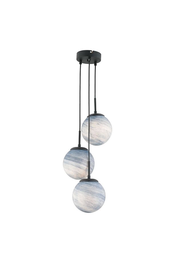 EFSER 3LÜ YUVARLAK Modern Oturma Odası Salon Sarkıt Avize - 4