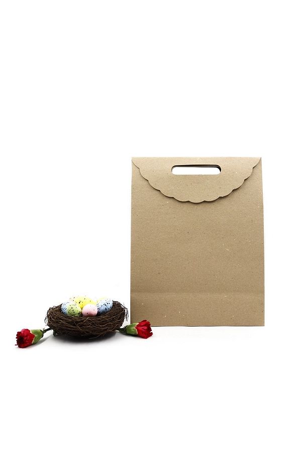 Zarf Model Yapışkanlı Hediyelik Karton Poşet 1 Adet 25 X 32 X 12 Cm Hediye Kutusu - 3