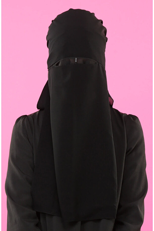 Tesettür Peçe Üç Parça - 1