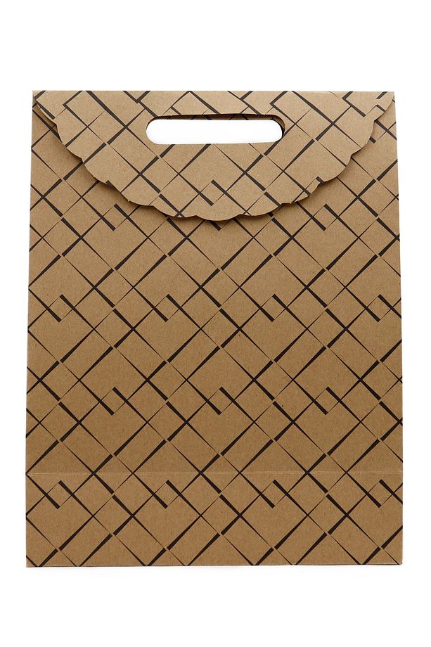 Ufuk Çizgisi Baskılı Premium Zarf Model Karton Çanta 25 X 32 X 12 Cm 1 Adet Hediye Kutusu - 3