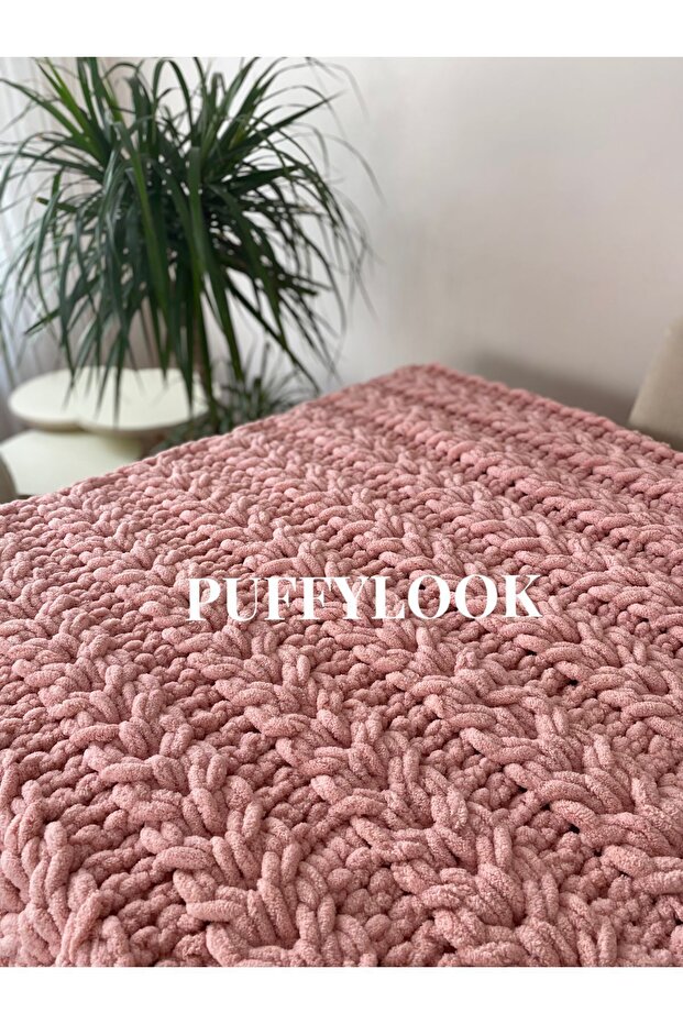 Puffylook El Örmesi Bebek Battaniyesi - 8