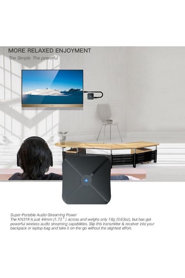 BLUETOOTH 2 IN 1 5.0 Alıcı ve Verici Bluetooth Kablosuz Adaptör RECEİVER-TRANSMİTTER - 3