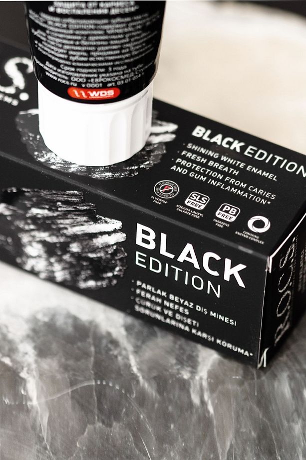 Rocs Black Edition Beyazlatıcı Diş Macunu 60 Ml - 4
