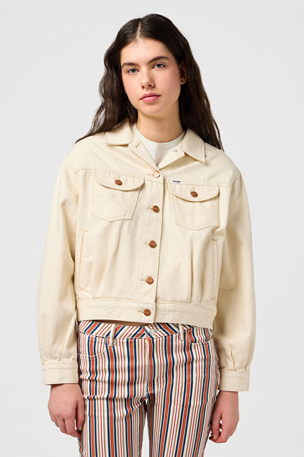White Western Jacket - 1