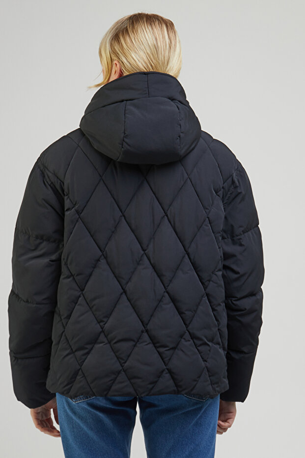 Short Puffer Unionall - Černá - 3