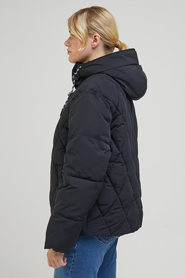 Short Puffer Unionall - Černá - 5