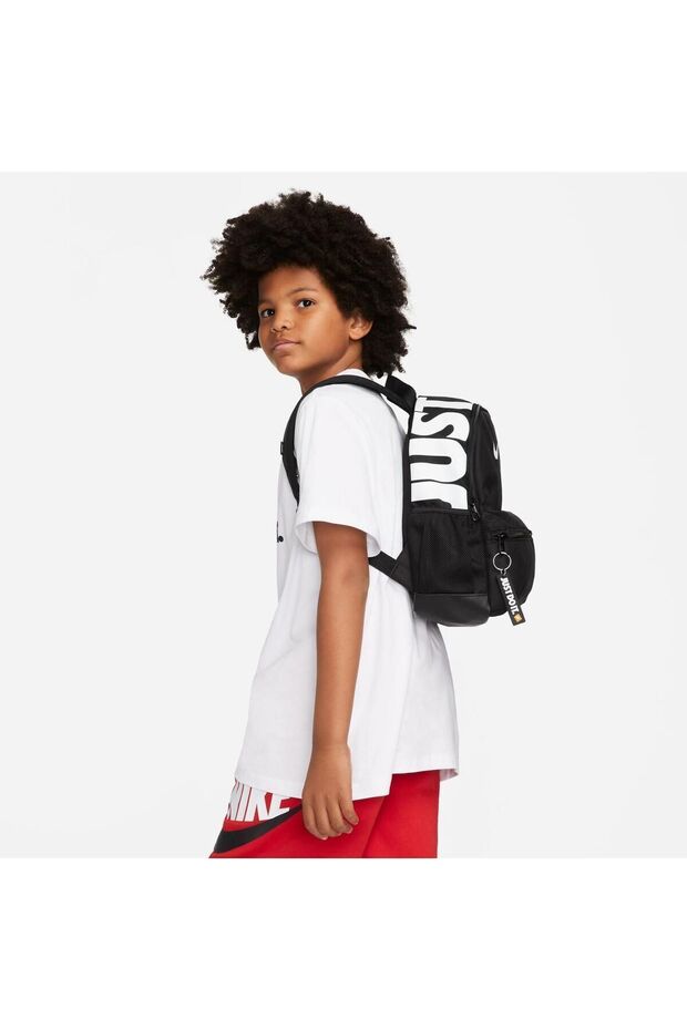 Y Brasilia Just Do It Mini Backpack Dr6091-010 Siyah Unisex Mini Sırt Çantası - 6