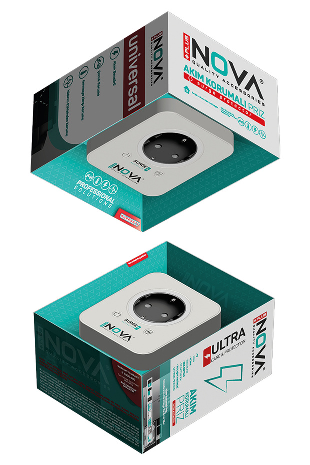 Plus Surge Protected Socket - 3