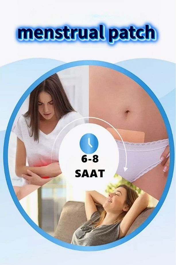 Özel Gün Regl Bantları 8 Adet Contour Patch Herbal Menstrual Patch - 6