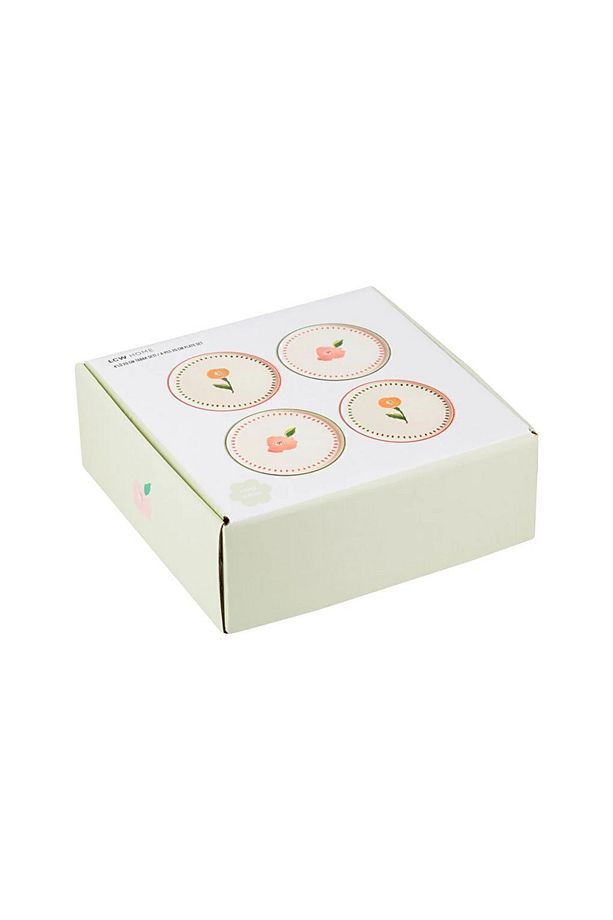 LCW HOME Çiçek Baskılı Tabak Seti 4'lü 20 Cm - 5