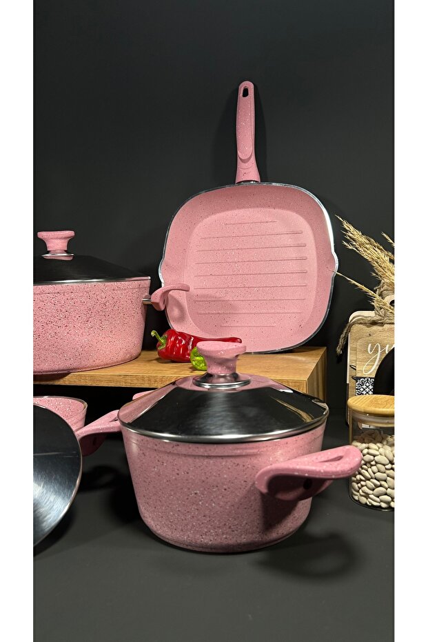 9 PARÇA GRANİT SET - 5