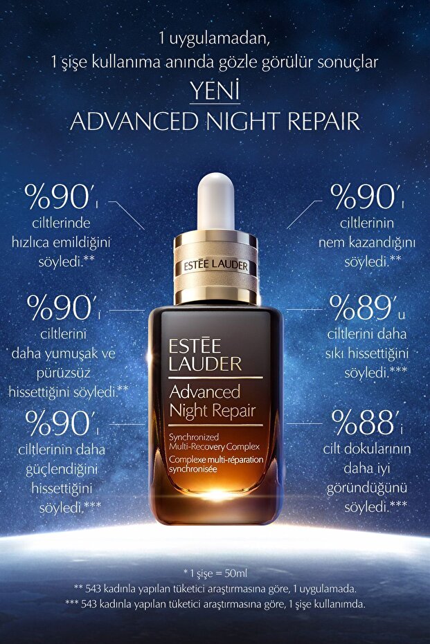 Yaşlanma Karşıtı Serum - Advanced Night Repair Onarıcı Gece Serumu 50 ml - 5