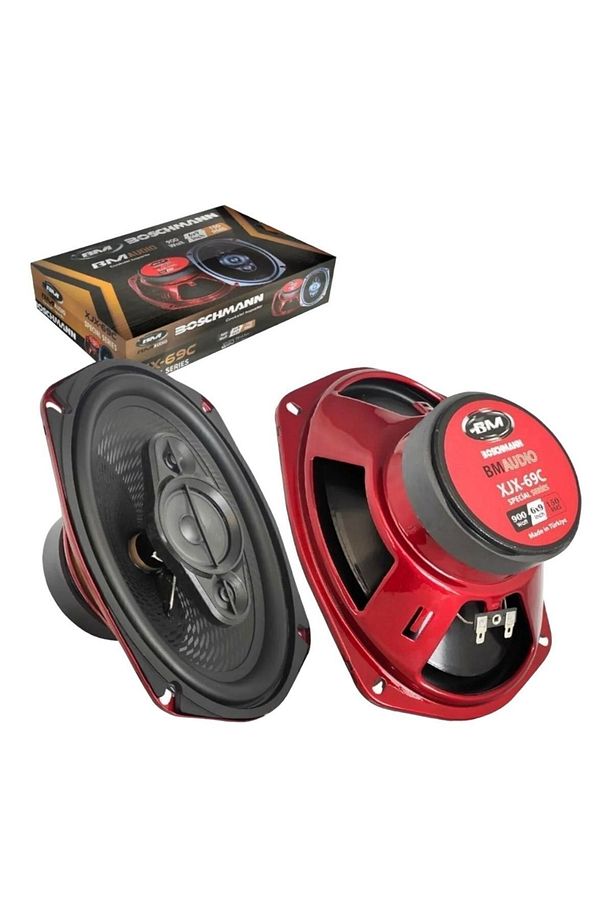 Oval Mıdrange 2 Takım 4 Adet Sarı Kasa 900 Wat 100 Rms - 1