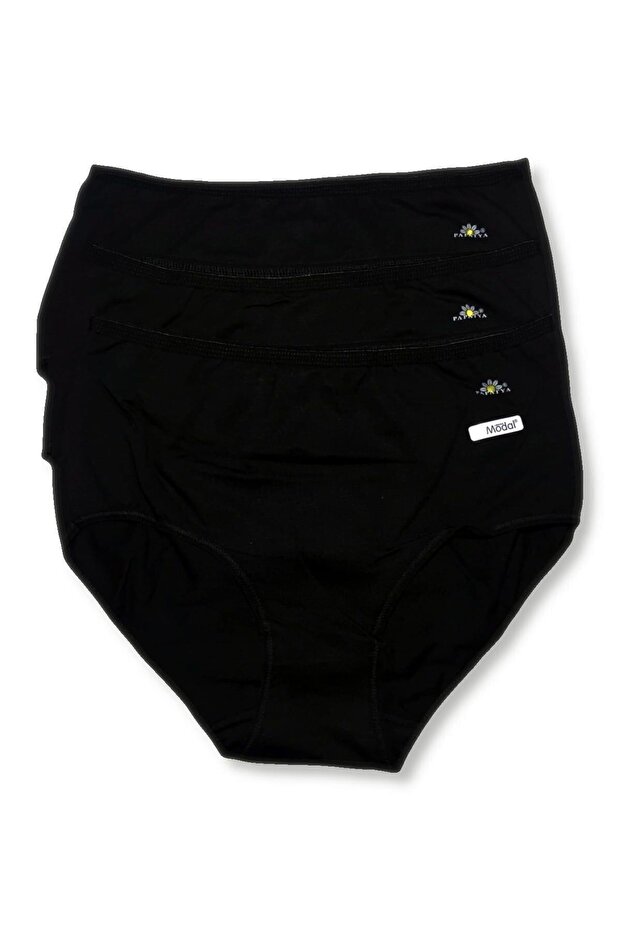 Women's White 3-Pack Lycra Modal Classic Panties