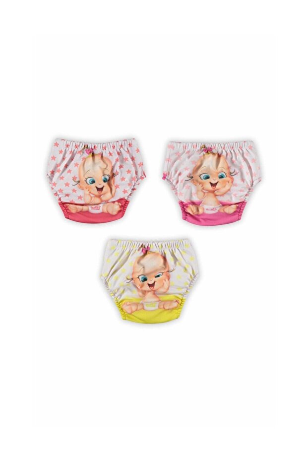 Poopes Washable 3-Piece Combination Men's Training Pants with Mia Figure