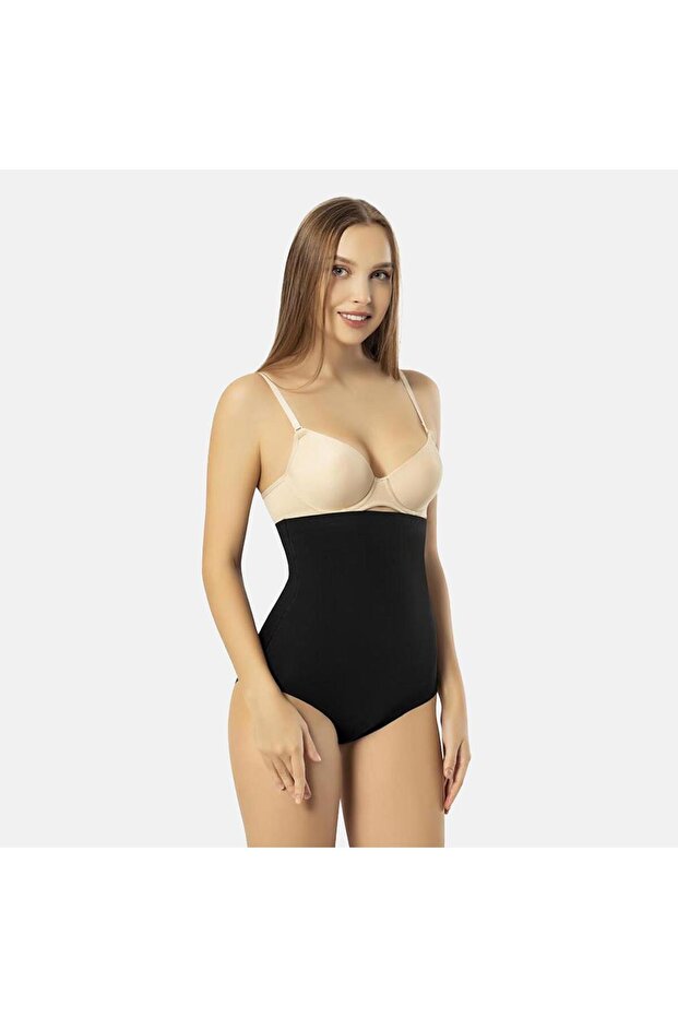 0720 Laser Cut High Waist Slip Corset