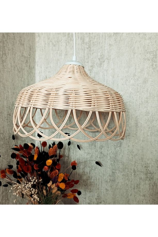 Rattan Bambu Bohem Avize - 2