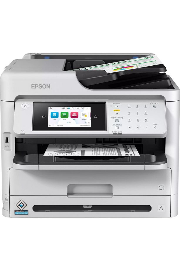 WorkForce Pro WF-M5899DWF tek kartuş 40.000 sayfa basabilen yazıcı + Siyah Orijinal Kartuş Hediyeli - 7