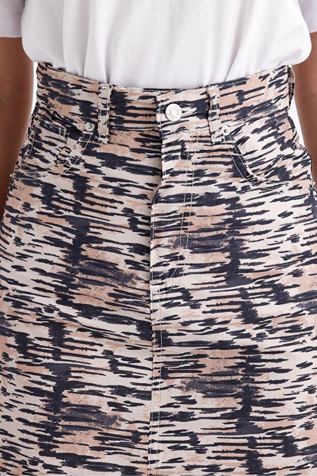 brown marble etek - 2