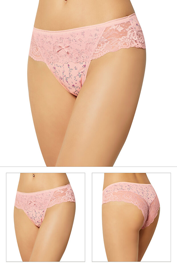 10951 DANTELLİ 3 ' LÜ KÜLOT - 3