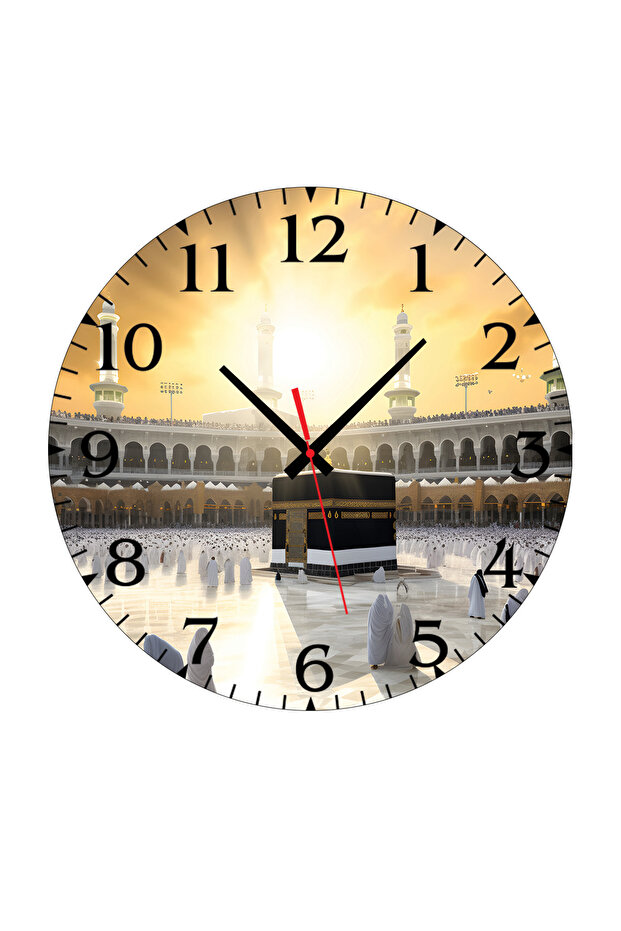 Duvar Mdf Tablo  5 Parça Set Ve saatli - 4