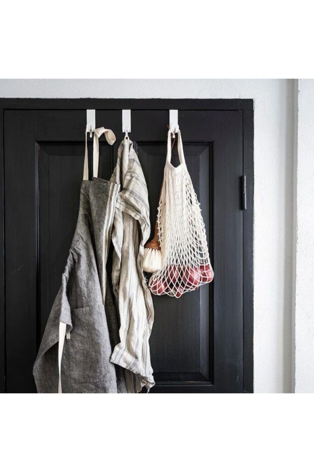 Sekiner Kapı Askısı Kanca Kapı Arkası Askısı 3 Adet - 4