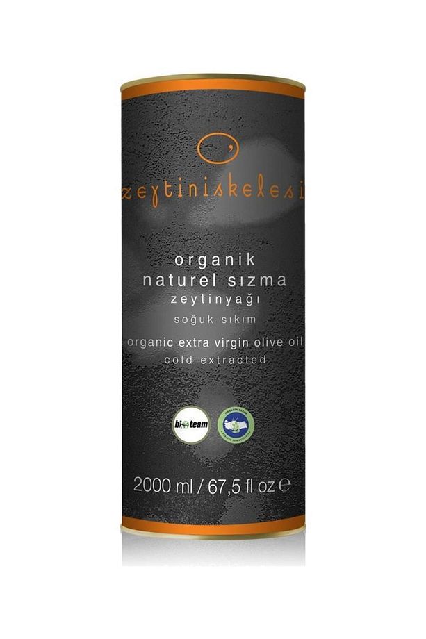 Zeytin İskelesi Organik Natürel Sızma Zeytinyağı 2000 ml Teneke - 1