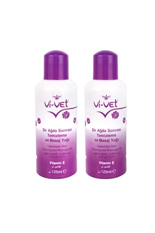 Vivet 2 Pieces after Waxing Cleansing and Massage Oil 125 ml