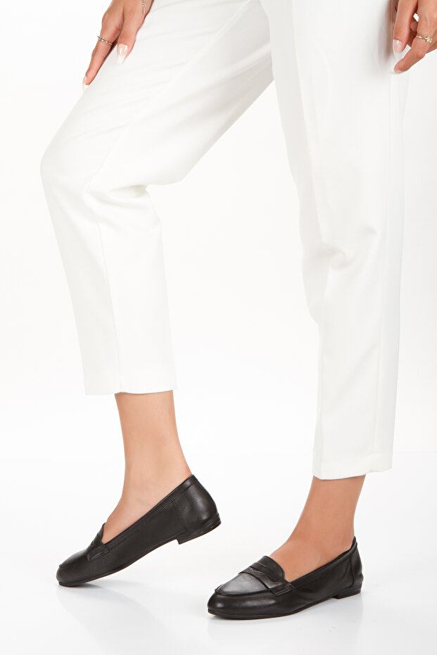 Women's Genuine Leather Loafer Shoes 1031
