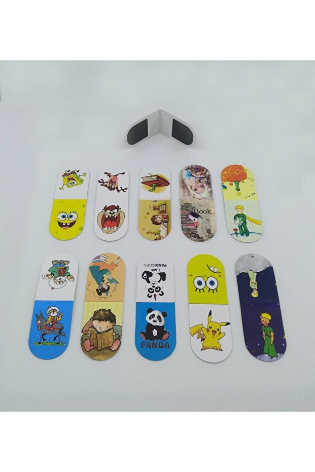 Small Size Children's Bookmarks with Magnets (10 Pieces)