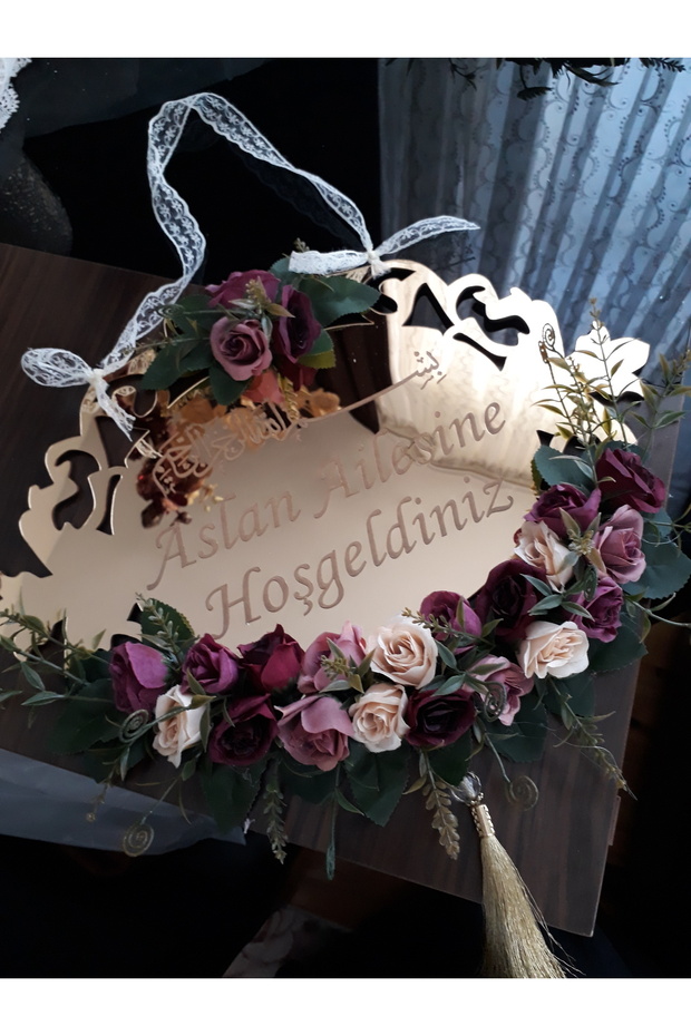 Pleksi Gold Kapı Süsü - 1