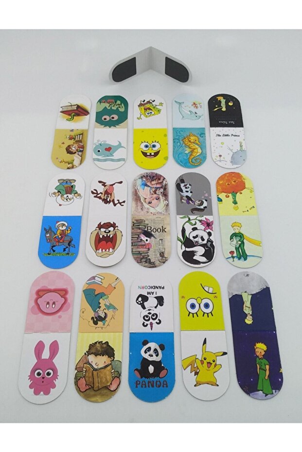 Magnetic Bookmark, Small Size, for Children, 15 Pieces
