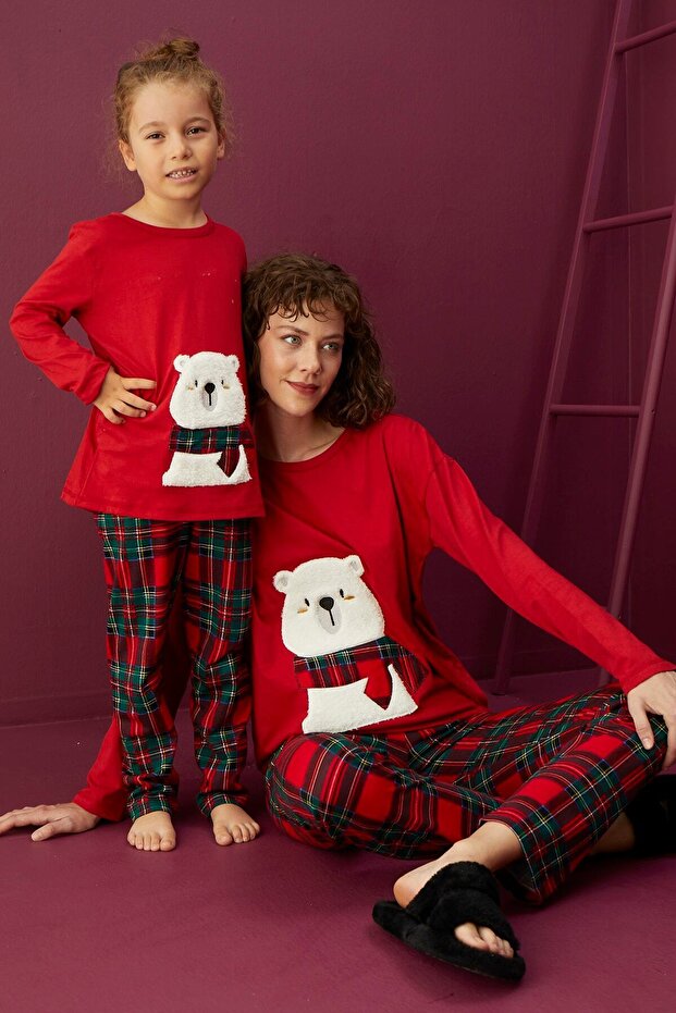 Pamuklu Pijama Takım - 1