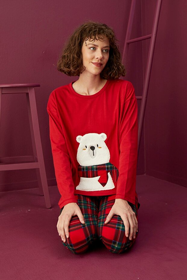 Pamuklu Pijama Takım - 2
